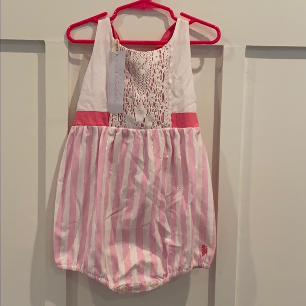 Pink striped bubble